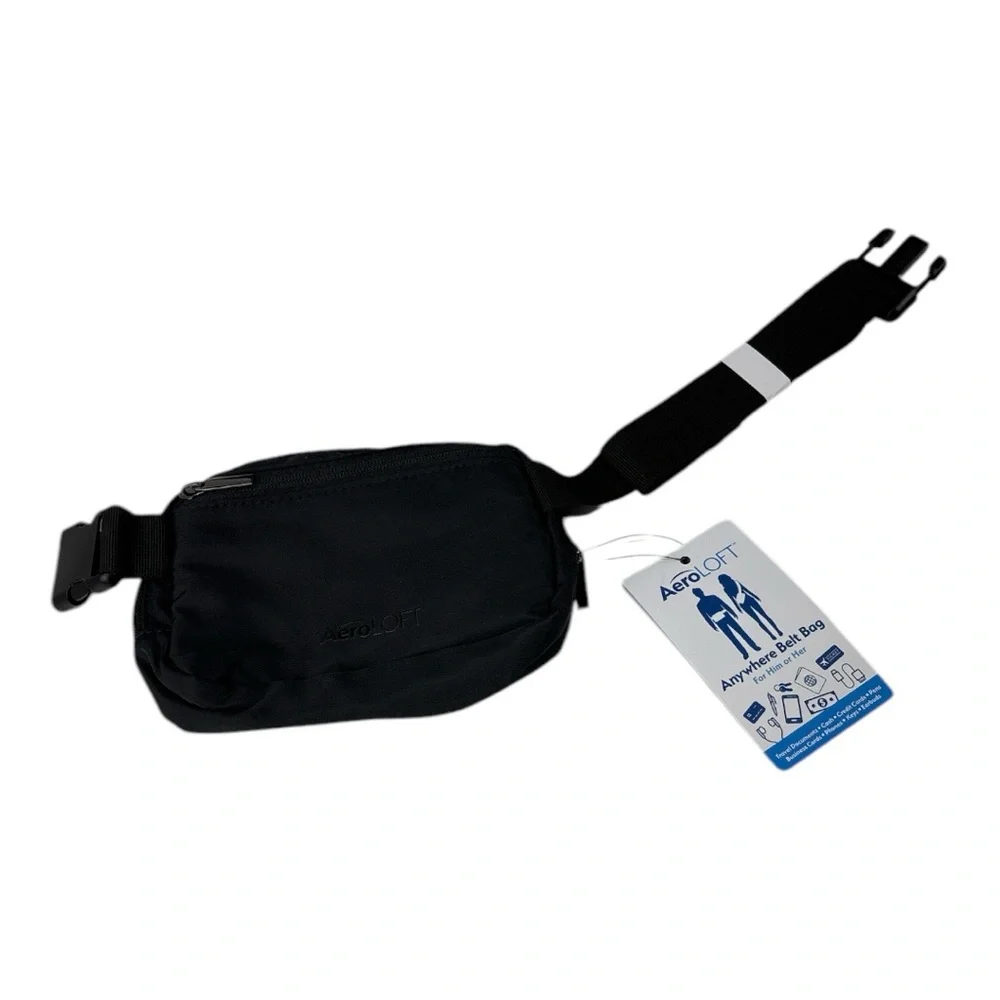 NWT Miami Heat Fanny Hip Pack Black Adjustable Waist Bag